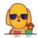 Teddy Doge emoji 🤑