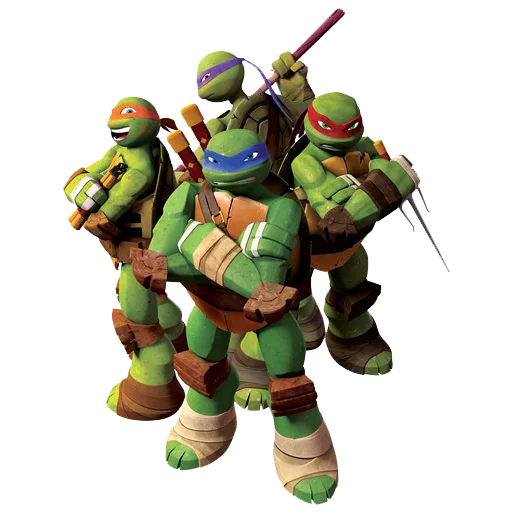 Стікер Teenage mutant ninja turtles 🥋
