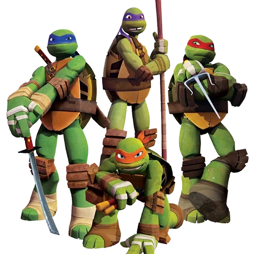Стікер Teenage mutant ninja turtles 🥋