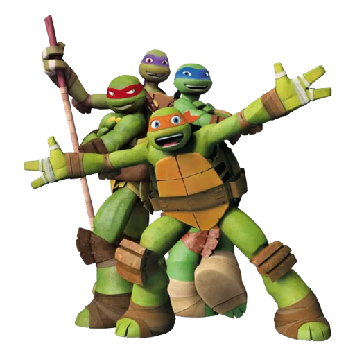 Стікер Teenage mutant ninja turtles 🐢