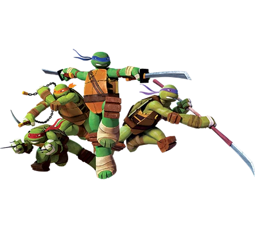 Стикер Teenage mutant ninja turtles 🥋