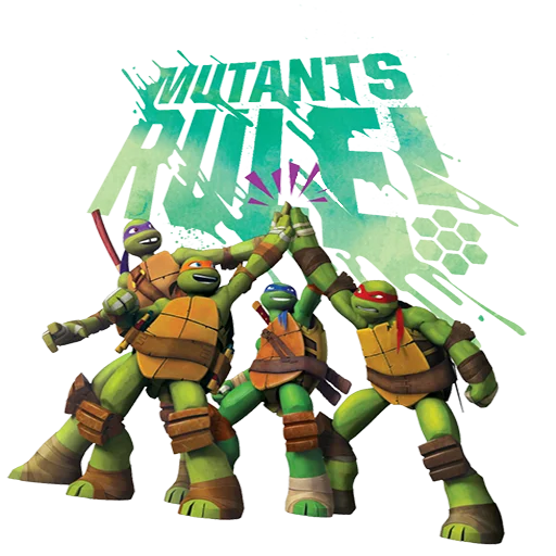 Стікер Teenage mutant ninja turtles 👋