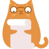 Емодзі Telega Cat 🧐