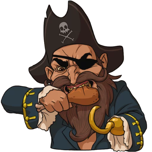 Tempest Pirate Action RPG Stickers stiker 😑