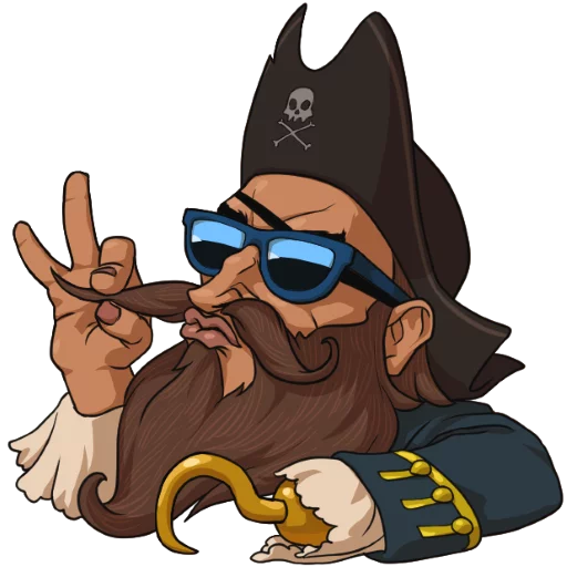 Стикер Tempest Pirate Action RPG Stickers 😎