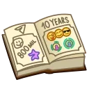 10 Years of Telegram emoji 👴