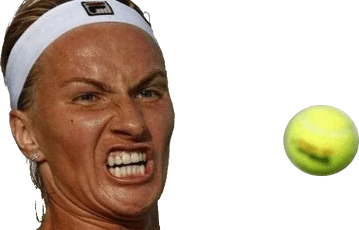 Стікер Telegram «Tennis Faces» 🎾