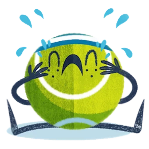 Tennis Time emoji 😭