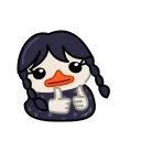 Telegram Duck X emoji 🎧