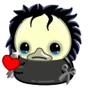 Telegram Duck X emoji 💬