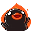 Telegram Duck X emoji 🔥