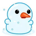 Telegram Duck X emoji 🥶