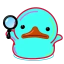 Telegram Duck X emoji 🔍