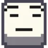 Telegram emoji «Pixel Emojis» 😑