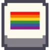 Эмодзи Pixel Flags 🏳‍🌈