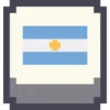 Эмодзи телеграм Pixel Flags