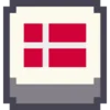 Емодзі Pixel Flags 🇩🇰