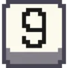 Pixel Numbers emoji 0⃣