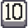 Telegram emoji «Pixel Numbers» 🔟