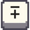 Pixel Numbers emoji ➖