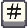 Telegram emojisi «Pixel Numbers » #⃣