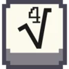 Telegram emoji «Pixel Numbers» 4⃣