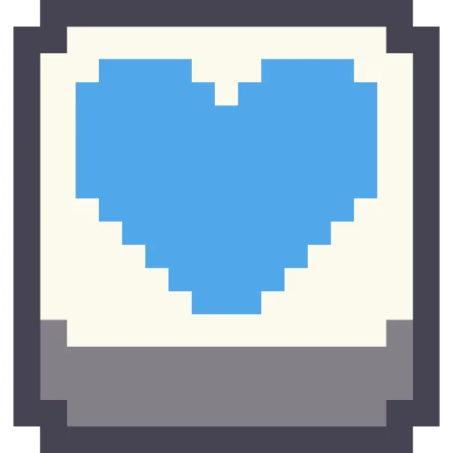 Стикер Telegram «Pixel Stickers» 💙