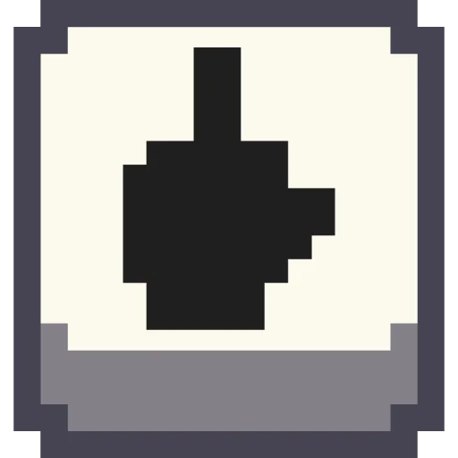 Telegram stiker «Pixel Stickers» 🖕