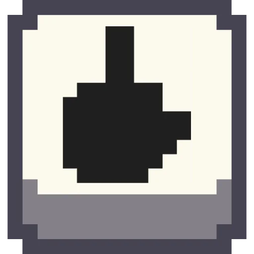 Telegram stiker «Pixel Stickers» 🖕