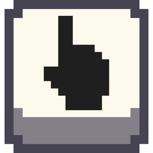 Telegram stiker «Pixel Stickers» 👆