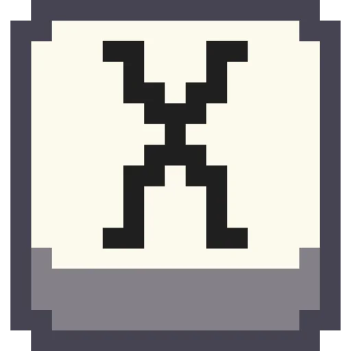 Pixel Cyrillic  sticker 🔤