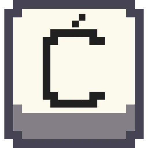 Pixel Latin stiker 🔤