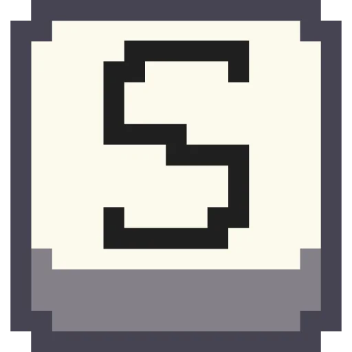 Pixel Latin stiker 🔤