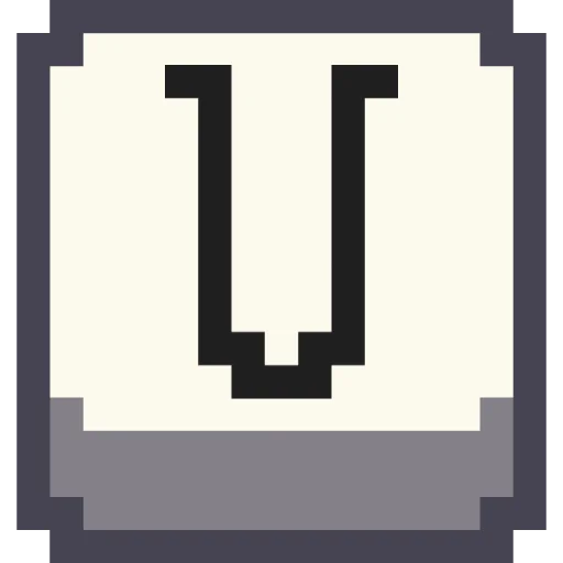 Telegram Sticker «Pixel Latin » 🔤