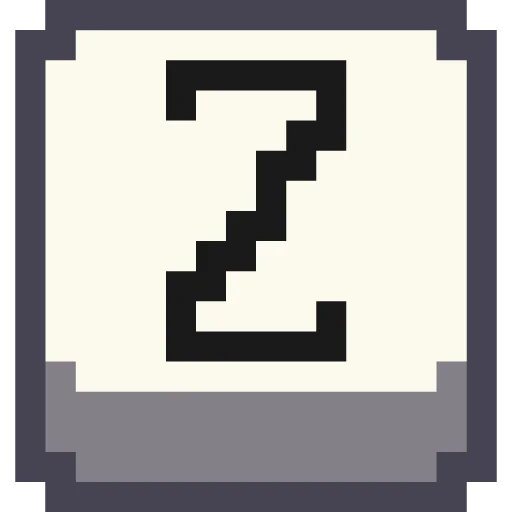 Pixel Latin  sticker 🔤
