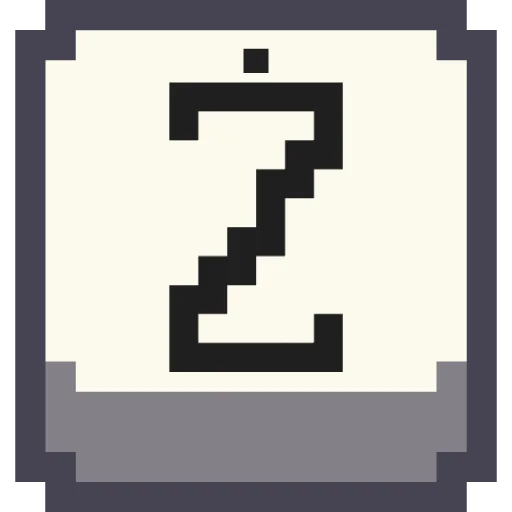 Стикер Telegram «Pixel Latin» 🔤