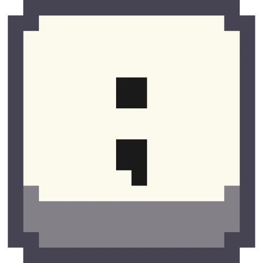 Pixel Latin stiker ⏺