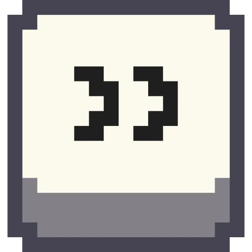 Pixel Latin  sticker ➿