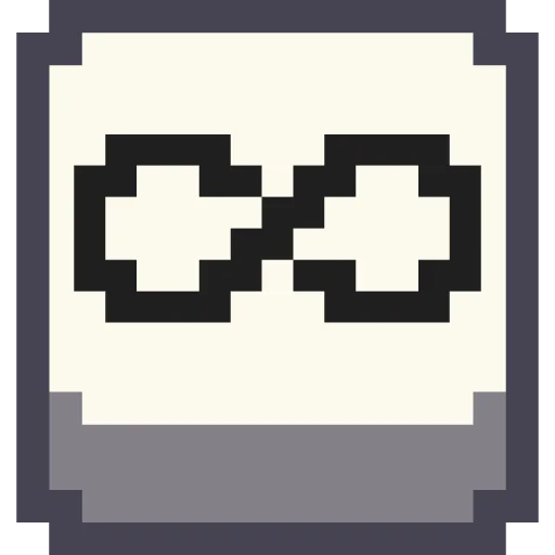 Telegram stiker «Pixel Numbers» ♾