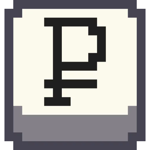 Telegram stiker «Pixel Numbers» 💲