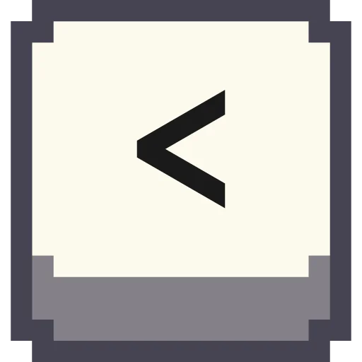 Telegram stiker «Pixel Numbers» ◀️