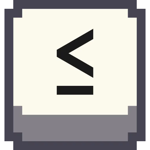 Telegram stiker «Pixel Numbers» ◀️