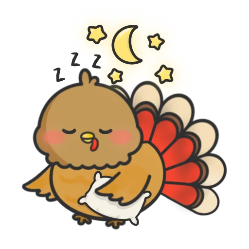 Thanksgiving Turkey emoji 🥱
