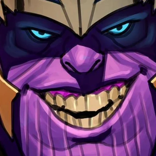 Thanos Face  emoji 😫