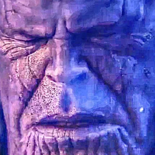 Thanos Face  emoji 😏
