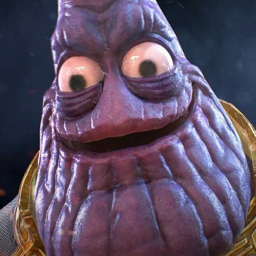 Thanos Face emoji ☹️