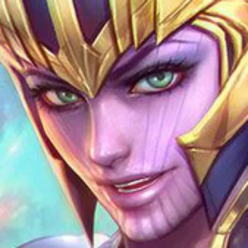 Telegram Sticker «Thanos Face » 🤨