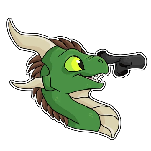 Telegram Sticker «Tharo & Sen» 👈