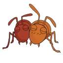 Стикер The ants DNTworry ☺️