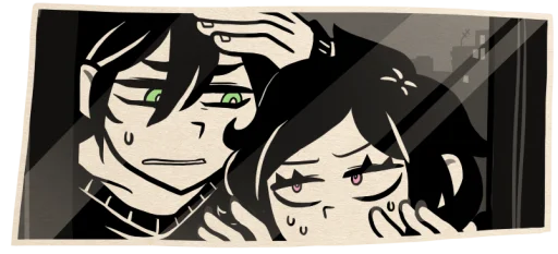 Telegram Sticker «The Coffin of Andy and Leyley» 🫣